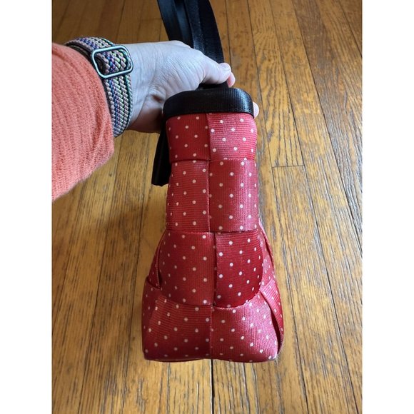 Harveys Original Seatbelt Bag Disney Minnie Mouse Big Black Red polka dot Bow - Picture 5 of 15